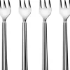 Georg Jensen Bestik<BERNADOTTE CAKE FORK GIFTBOX SET SS 4 PCS
