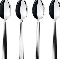 Georg Jensen Bestik<BERNADOTTE DESSERT SPOON GIFTBOX SS 4 PCS
