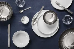 Georg Jensen Tallerkener<BERNADOTTE LUNCH/SALAD PLATE PORCELAIN 200 MM
