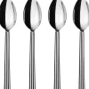Georg Jensen Bestik<BERNADOTTE TEASPOON LARGE GIFTBOX SS 4 PCS