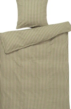 Juna Sengetøj & Lagner<Bæk&Bølge Sengetøj grøn/soft pink DK