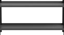 NINE Møbler<BOLT Shelving 1000 - 2 shelves Oak Black Anthracite