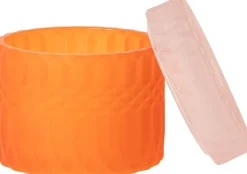 AU Maison Opbevaring<Bonbonniere, orange/pink, 8,5xø9 cm