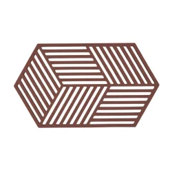 Zone Tilbehør Til Bordet<Bordskåner Hexagon Burgundy L24