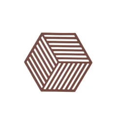 Zone Tilbehør Til Bordet<Bordskåner Hexagon Burgundy