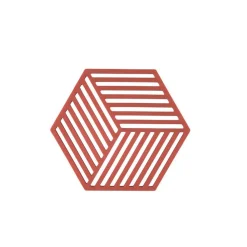 Zone Tilbehør Til Bordet<Bordskåner Hexagon Burned Red