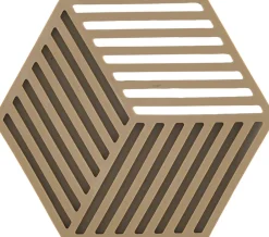 Zone Tilbehør Til Bordet<Bordskåner Hexagon Dark Camel