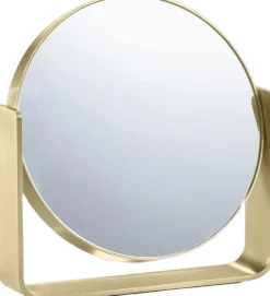 Zone Spejle<Bordspejl m. 5 x forstørrelse Ume Brass finish