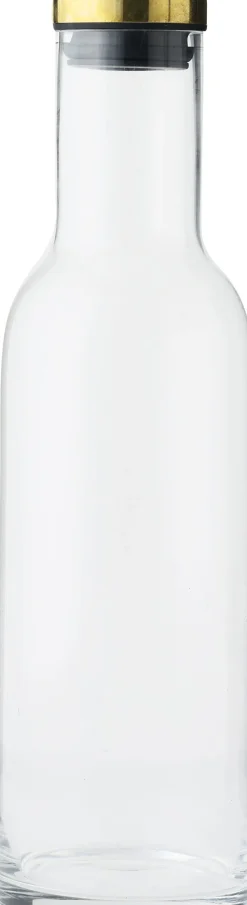 Audo Copenhagen Karafler & Kander<Bottle Carafe, 1 L. , Clear/Brass