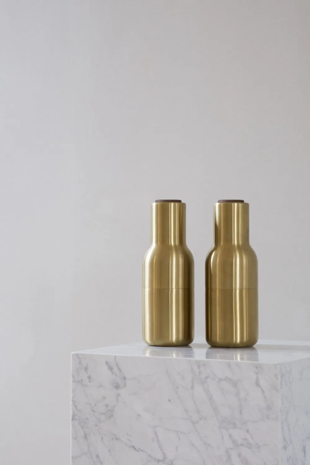 Audo Copenhagen Køkkenartikler<Bottle Grinder, Brushed Brass, Waln