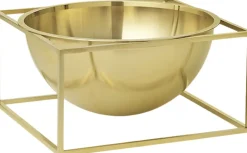 Audo Copenhagen Vaser & Urtepotteskjulere<Bowl centerpiece - Large Gold Plate