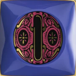 Versace Opbevaring<Bowl 12cm sq. flat, Holiday Alphabet O,