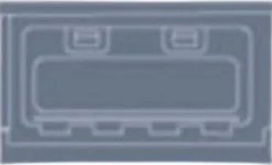 Studio About Opbevaring<BOX, MEDIUM, DARK BLUE
