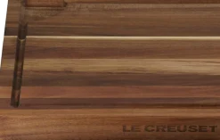 Le Creuset Køkkenartikler<Bræt i akacietræ 50cm