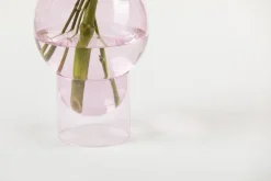 Studio About Vaser & Urtepotteskjulere<BUBBLE TUBE, LARGE, ROSE/ROSE, 90270R