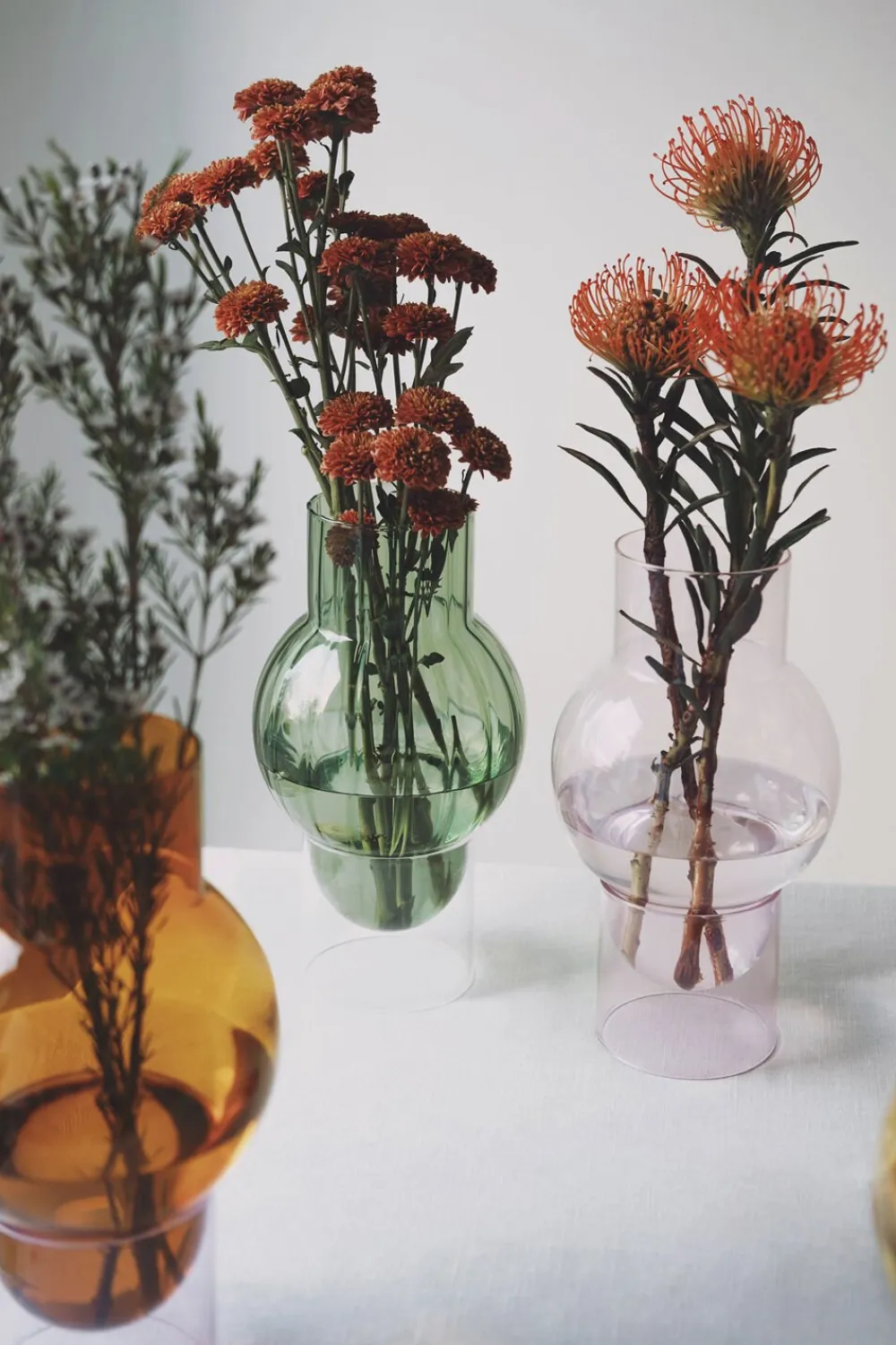 Studio About Vaser & Urtepotteskjulere<BUBBLE TUBE, LARGE, ROSE/ROSE, 90270R