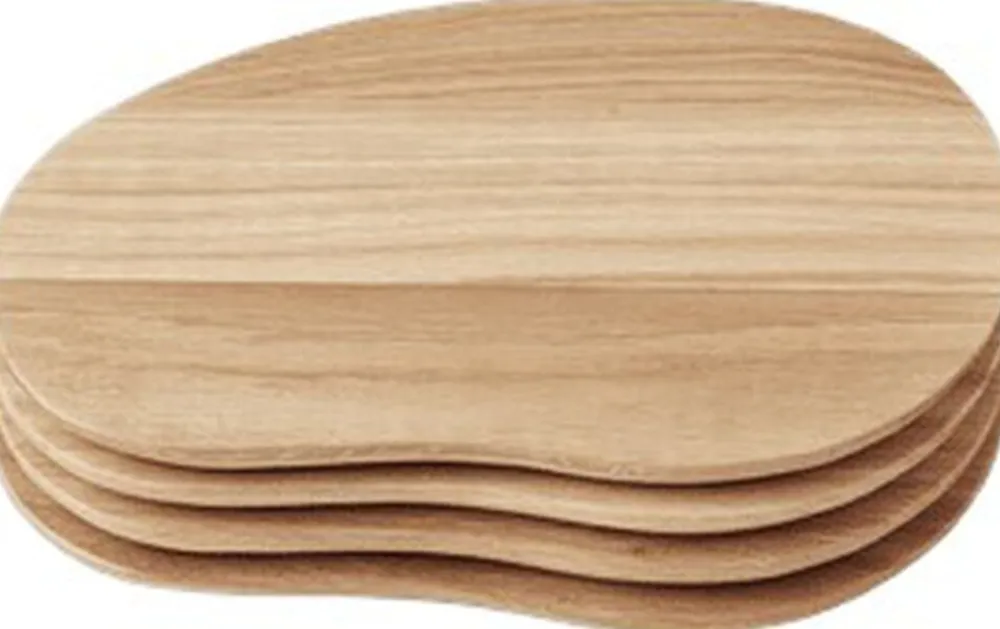 Ferm Living Køkkenartikler<Cairn Butter Boards - Set of 4 - Oak
