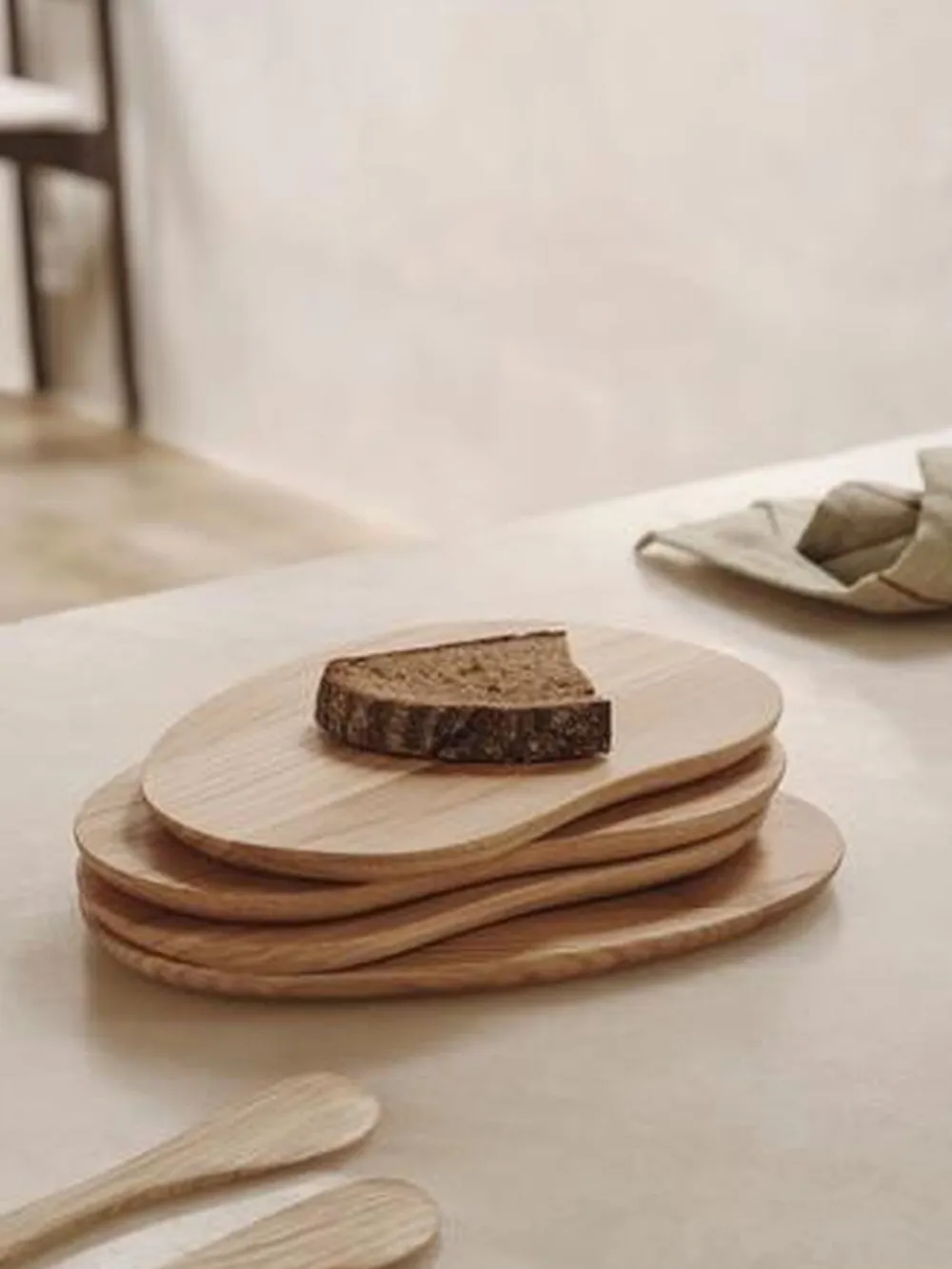 Ferm Living Køkkenartikler<Cairn Butter Boards - Set of 4 - Oak