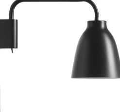 Fritz Hansen Væglamper<Caravaggio™ READ Black, Black