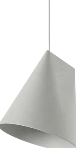 Moebe Pendler<Ceramic Pendant, Wide Light grey