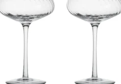 BYON Glas<Champagne saucer Opacity 2pcs/set