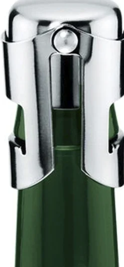 Bredemeijer Bar & Vin<Champagneprop blank stål Ø4cm H5,5c
