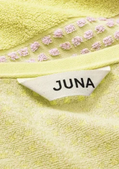 Juna Håndklæder<Check Håndklæde 70x140 cm gul/pink