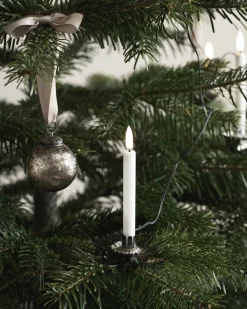 Uyuni Elektriske Julelys<Christmas string, 12 candles, USB-C, White, 1,3x11 cm