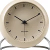 Arne Jacobsen Clocks Ure & Vejrstationer<City Hall Bordur Ø11 cm sandy beige