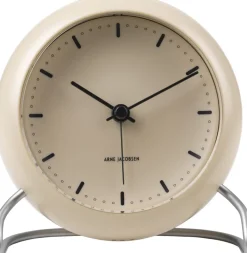 Arne Jacobsen Clocks Ure & Vejrstationer<City Hall Bordur Ø11 cm sandy beige