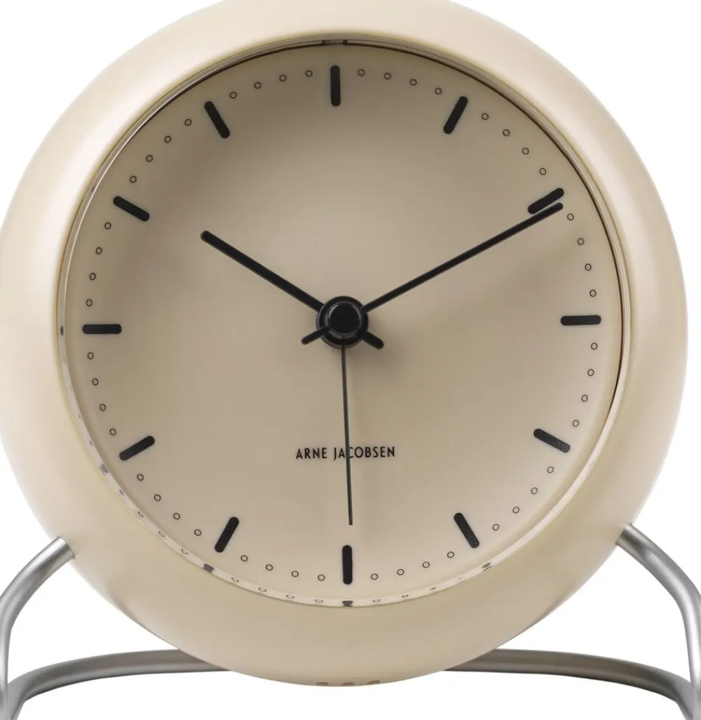 Arne Jacobsen Clocks Ure & Vejrstationer<City Hall Bordur Ø11 cm sandy beige