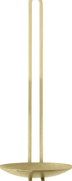 Audo Copenhagen Lys & Lysestager<Clip Candle Holder H34, Wall, Brass
