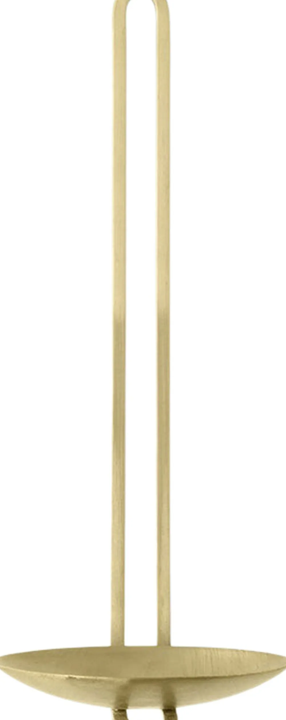 Audo Copenhagen Lys & Lysestager<Clip Candle Holder H34, Wall, Brass