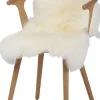NATURES Collection Skind<90cm-up New Zealand Sheepskin, Long Wool Ivory 95x60