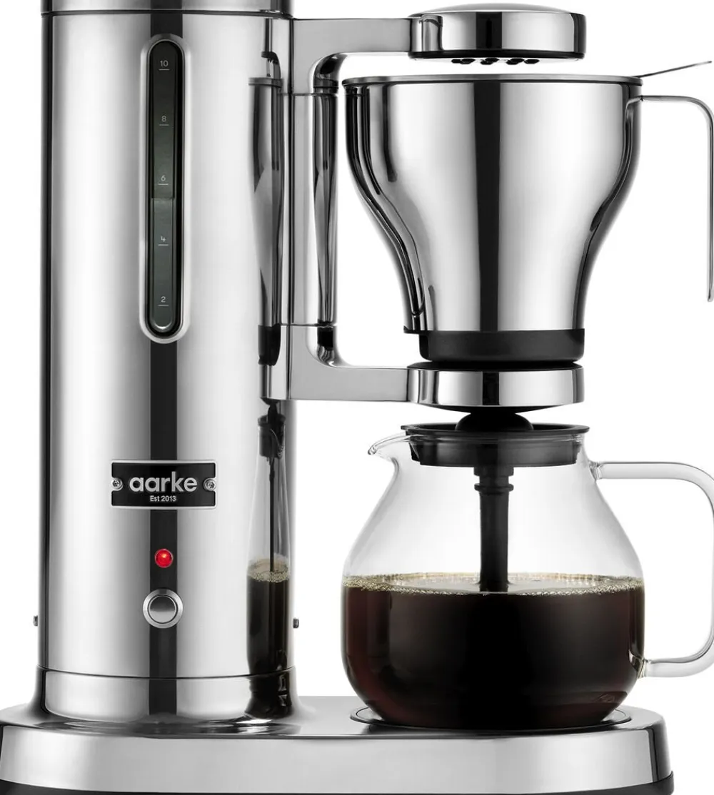 Aarke Kitchenware Kaffe & Te<Coffee Maker - Stainless Steel