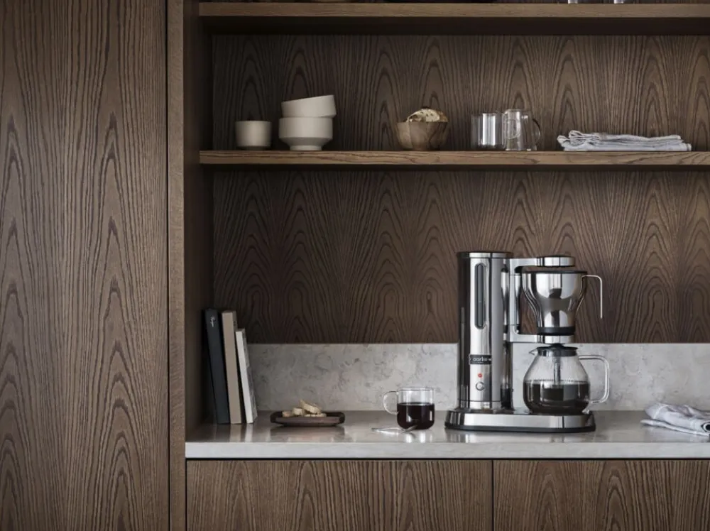 Aarke Kitchenware Kaffe & Te<Coffee Maker - Stainless Steel