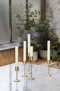 &Tradition Lys & Lysestager<Collect Candleholder SC57, Brass. H11cm.