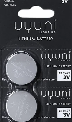 Uyuni Elektronik|Elektriske Julelys<CR2477 Battery, 3V, 900 mAh, 2-pack