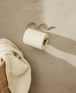 Ferm Living Badeværelsestilbehør<Curvature Toilet Paper Holder - Brass