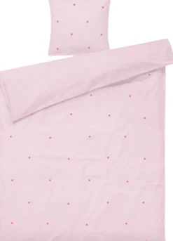 Juna Sengetøj & Lagner<Daisy Sengetøj 140x200 cm pink/rød DK