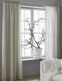 Himla Gardiner<Dalsland Curtain with heading tape Oatmeal
