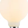 DFTP Lampetilbehør<DECO E27 G125 FILAMENT 3000K 806LM DIM OPAL
