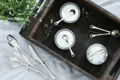 Gense Bestik<Dessertske Pantry 16,5 cm Mat/Blankt stål
