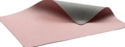BITZ Tekstiler Til Borddækning<Dækkeserviet 46x33 4 stk. Grå/Light pink