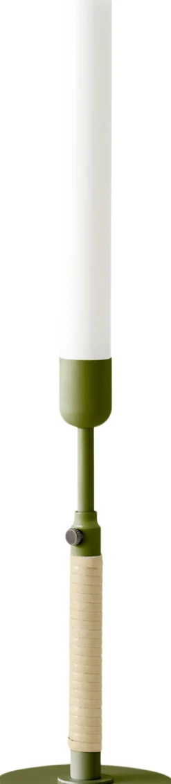 Audo Copenhagen Lys & Lysestager<Duca Candleholder, Olive Green