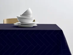 Södahl Tekstiler Til Borddækning<Dug Tiles Damask Indigo