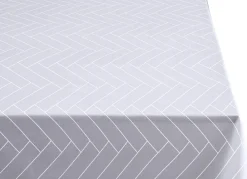 Södahl Tekstiler Til Borddækning<Dug Tiles Damask Optisk hvid