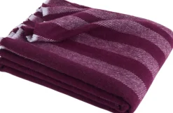 Hay Plaider<Duo Throw Plum