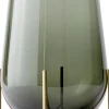 Audo Copenhagen Vaser & Urtepotteskjulere<Echasse Vase, M, Smoke/Brushed Bras