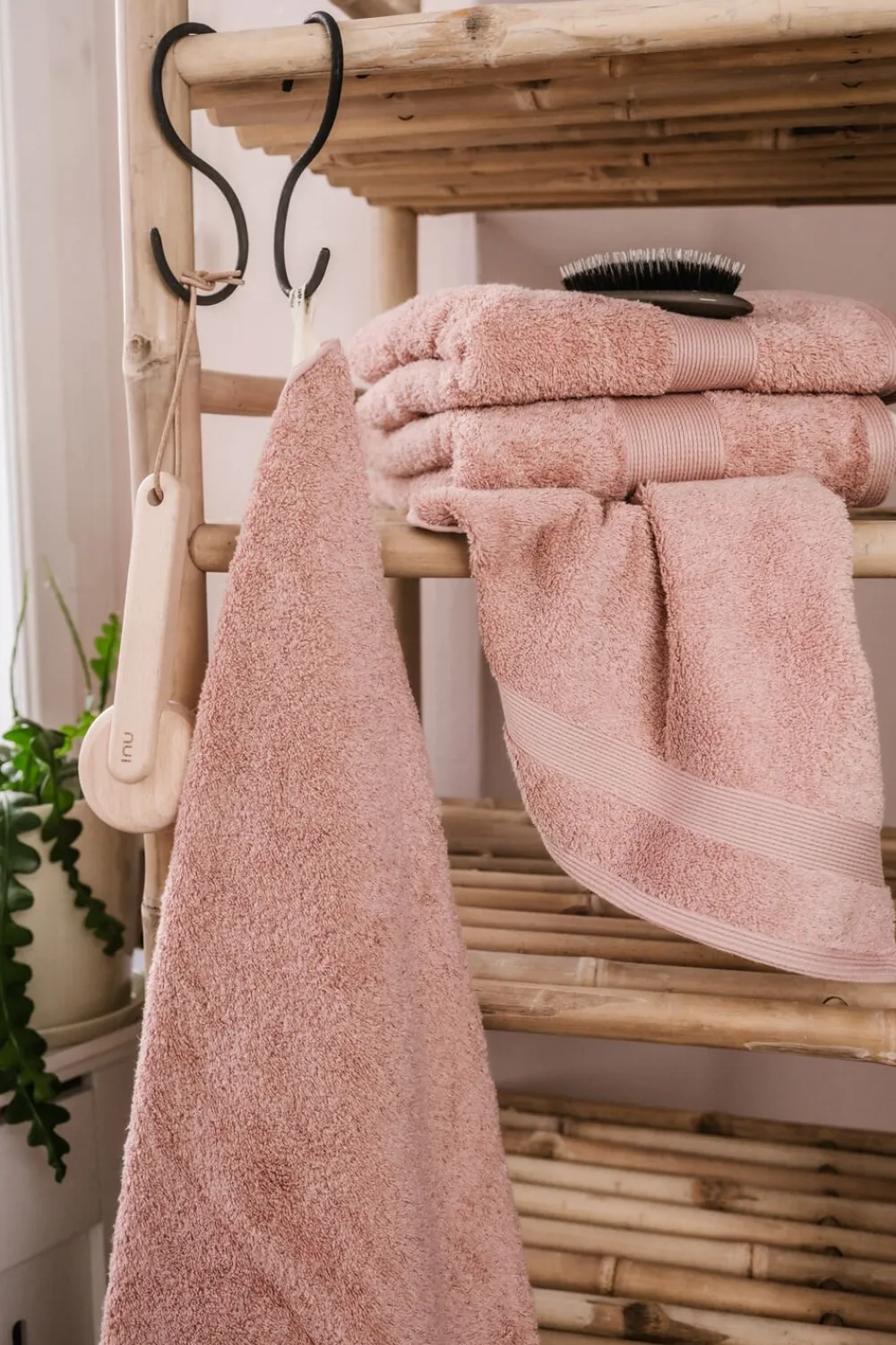 Magasin du Nord Collection Håndklæder<Egyptisk håndklæde misty rose Rosa